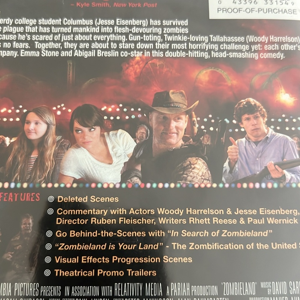 Zombieland-DVD- Sealed - Picture 3 of 4
